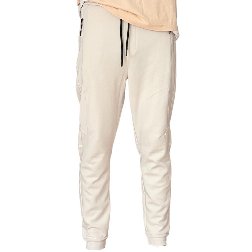 Bershka Mens Beige Lightweight Sweat Pants Casual Pants size S
